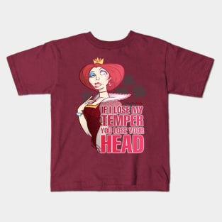 Queen of Hearts - Drawlloween2018 Kids T-Shirt